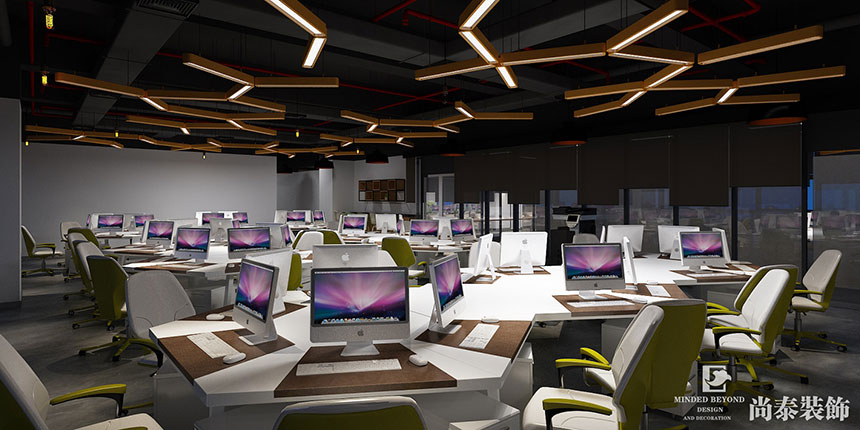 丝路天地 | 750㎡阳光科创写字楼办公室装修工程实景