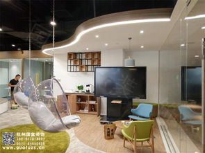 杭州高端英语培训机构装修设计案例——国富装饰的装饰工程设计